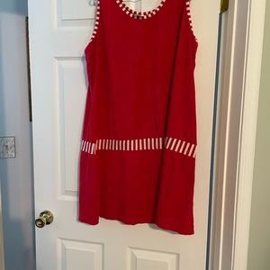 Swim suit cover- up. Size 1X. Red